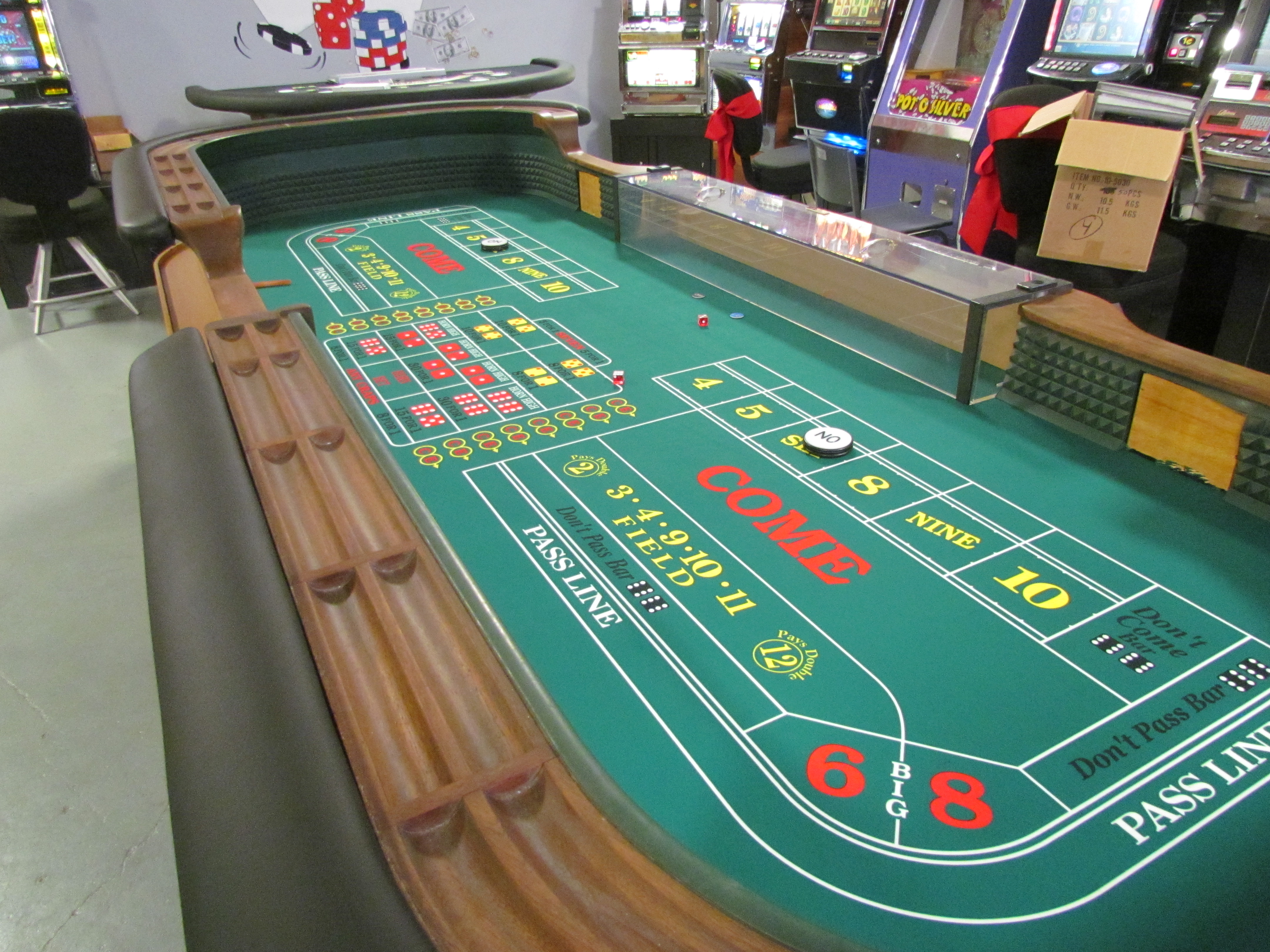 Picture of casino craps table rules